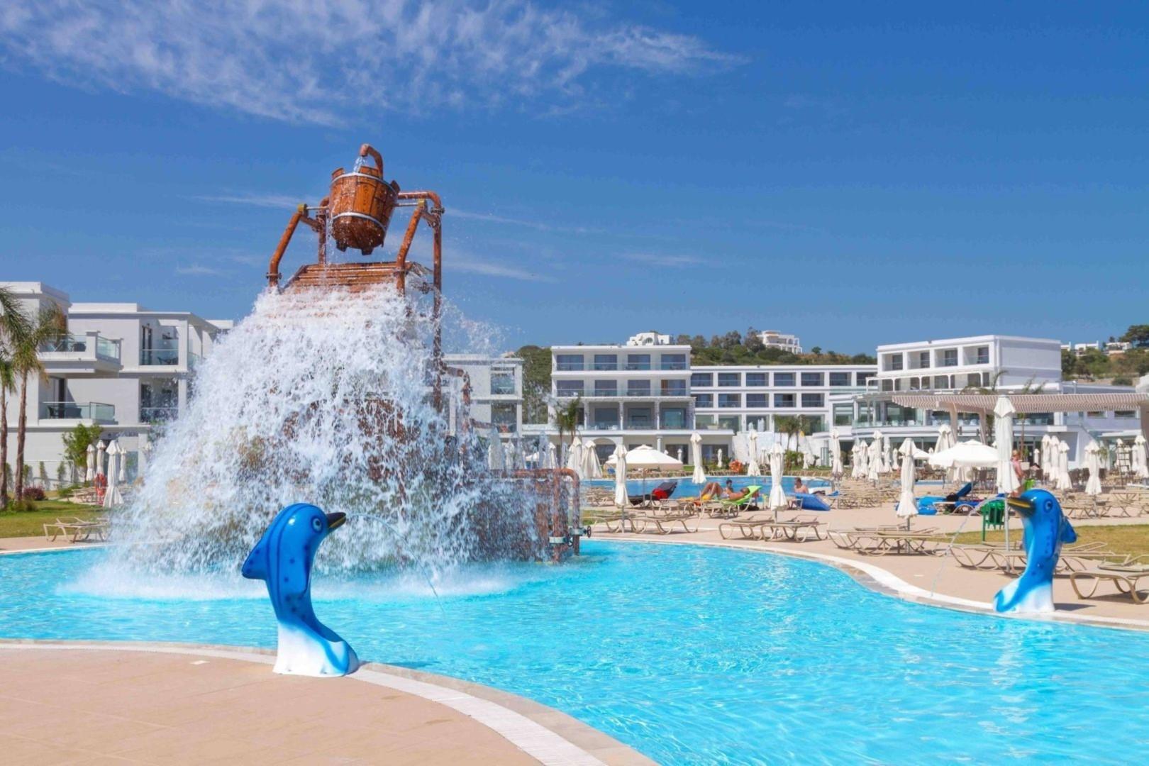 Sentido Asterias Beach Resort Afantou Extérieur photo